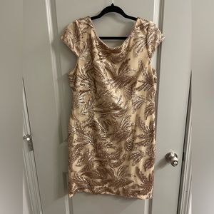 Gold Semi Formal Dress